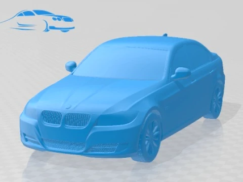 Mobil Cetak Seri 3 E90 2006 Model Cetak 3D
