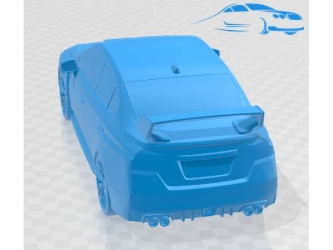 Subaru WRX STI s209 2019 Printable Car 3D Print Model