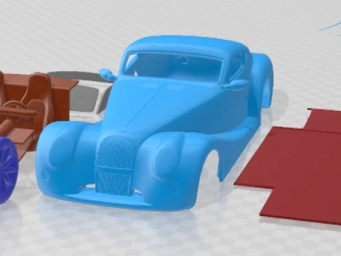 Morgan Aero Super Sports 2010 Voiture imprimable Modèles 3D en vedette