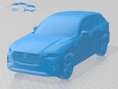 Mazda CX 60 2022 Printable Car 3D Print Model .c4d .max .obj .3ds .fbx .stl .blend