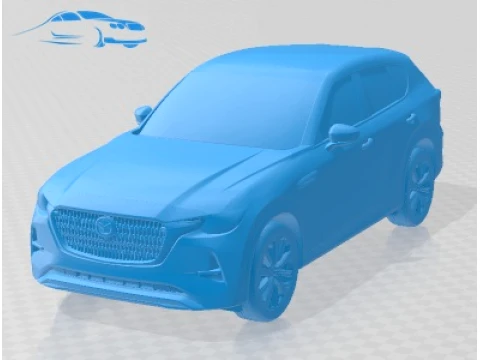 マツダ CX 60 2022 印刷可能な車 3Dプリントモデル