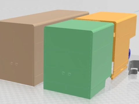 Leyland FG Box Truck 1968 Printable 3D Print Model