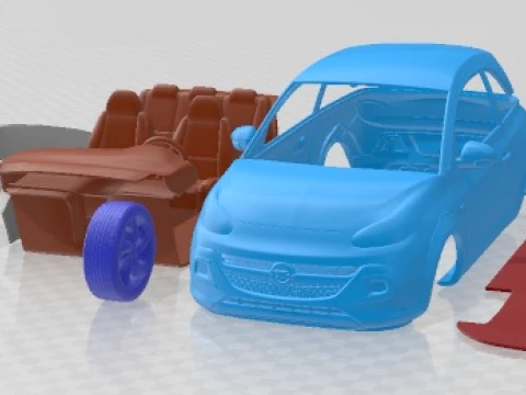 Opel Adam Rocks 2015 Printable Car 3D Print Model