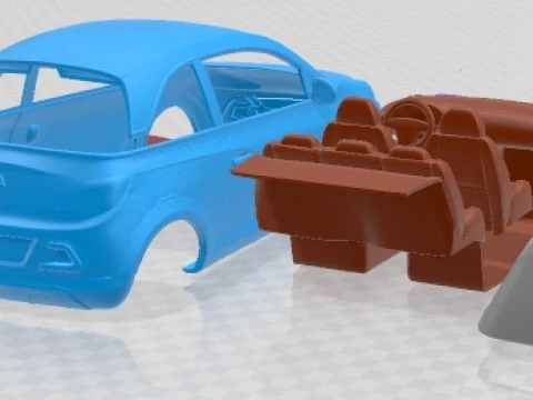 Opel Adam Rocks 2015 Printable Car 3D Print Model