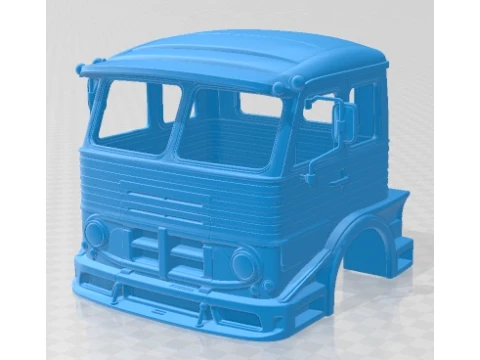 Pegaso 2060 Cabezon Race Cabin Truck stampabile Modello di stampa 3D