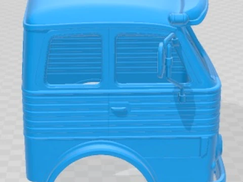Pegaso 2060 Cabezon Cabin Truck Printable 3D Print Model
