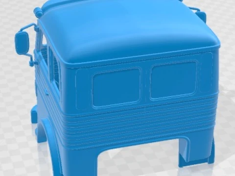 Pegaso 2060 Cabezon Cabin Truck Printable 3D Print Model