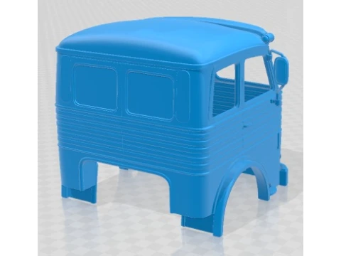 Pegaso 2060 Cabezon Cabin Truck Printable 3D Print Model