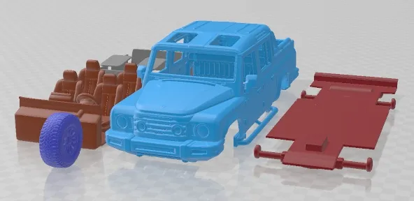 Ineos Grenadier Quartermaster Fieldmaster 2023 Printable Car 3D Print Model .c4d .max .obj .3ds .fbx .stl .blend 