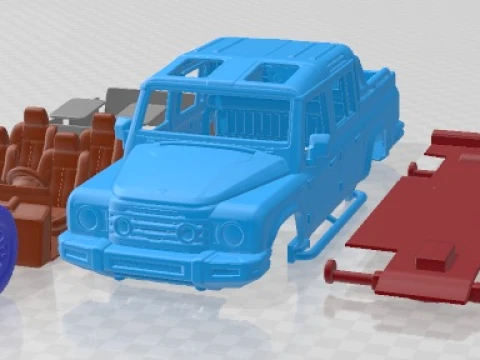 Ineos Grenadier Quartermaster Fieldmaster 2023 Printable Car 3D Print Model