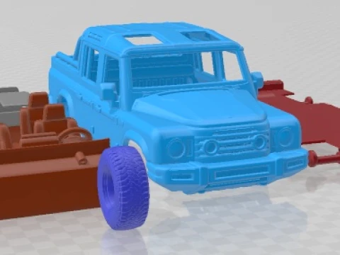Ineos Grenadier Quartermaster Fieldmaster 2023 Printable Car 3D Print Model