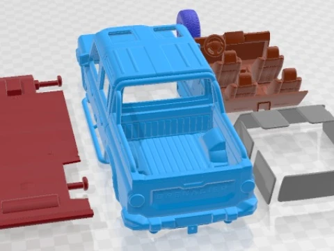Ineos Grenadier Quartermaster Fieldmaster 2023 Printable Car 3D Print Model