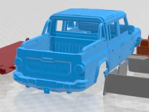 Ineos Grenadier Quartermaster Fieldmaster 2023 Printable Car 3D Print Model