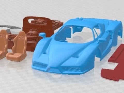 Ferrari Enzo F60 2002 afdrukbare auto 3D printmodel