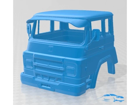 Barreiros 4220 1971 Cabin Truck Printable 3D Print Model