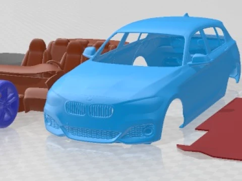 1er M 5-T&uuml;rer 2016 zum Ausdrucken 3D Druckmodell