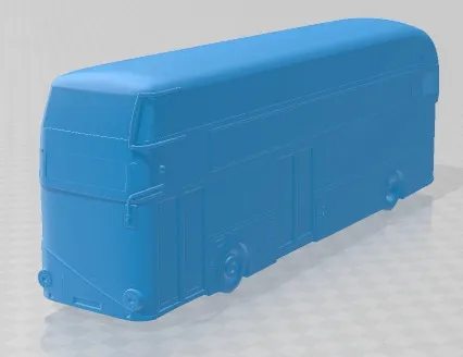 London Bus LT2 Arriva Printable 3D Print Model .c4d .max .obj .3ds .fbx .stl .blend 