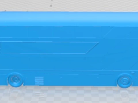 London Bus LT2 Arriva Printable 3D Print Model