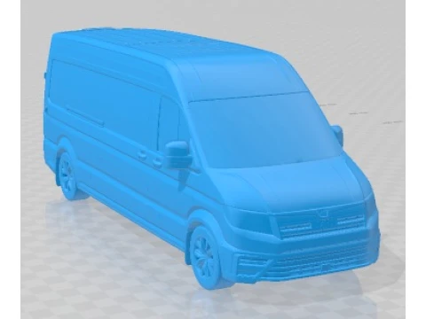 MAN TGE Van Printable 3D Print Model
