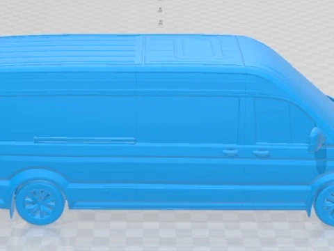 MAN TGE Van Printable 3D Print Model