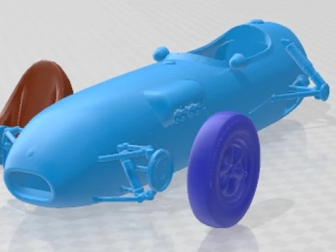 Lotus 12 1957 Printable Car 3D Print Model