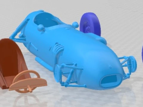 Lotus 12 1957 Printable Car 3D Print Model