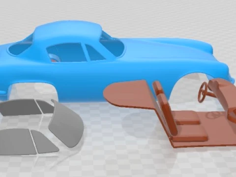 Lotus Elite 1957 Printable Car 3D Print Model