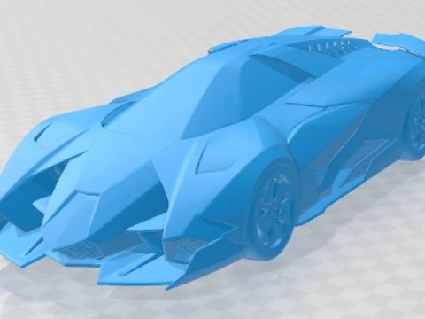 Egoista 2013 Printable Car Modèles 3D en vedette