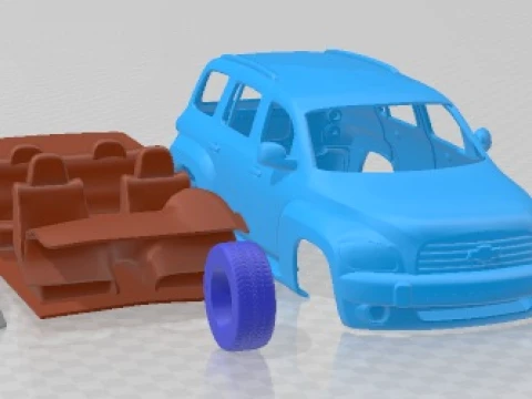 Chevrolet HHR 2011 Printable Car 3D Print Model