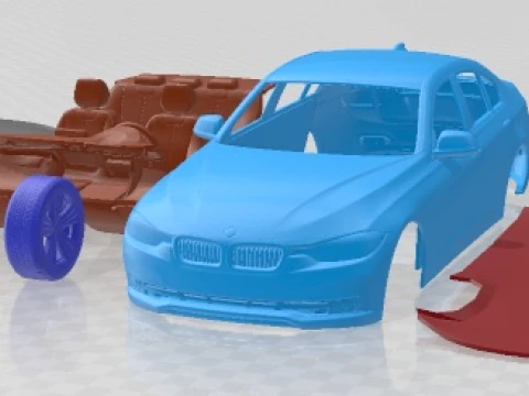 3 Series F30 Sedan 2016 Printable Car 3D 打印模型
