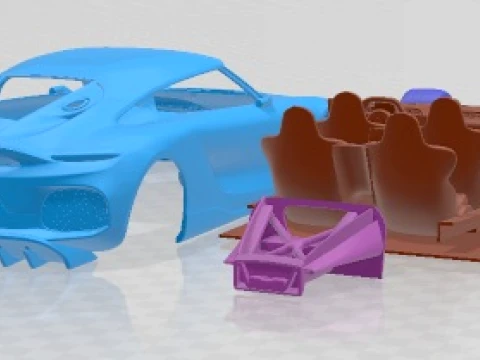 Koenigsegg Gemera 2021 Printable Car 3D Print Model