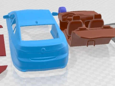 Buick LaCrosse 2014 Printable Car 3D Print Model