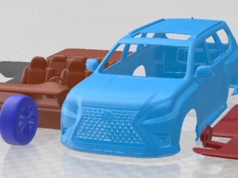 Lexus GX 460 2020 Printable Car 3D Print Model