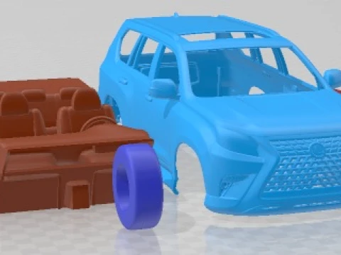 Lexus GX 460 2020 Printable Car 3D Print Model