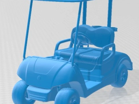 Yamaha Golf Car 2011 Printable 3D Print Model