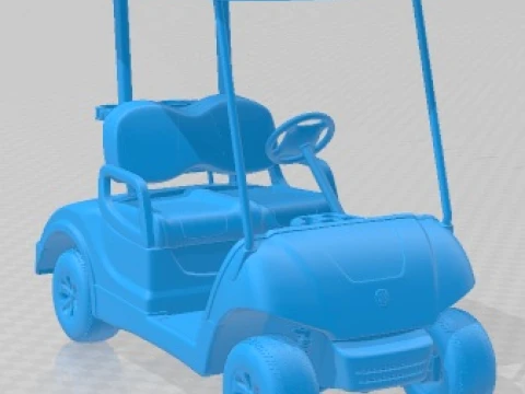 Yamaha Golf Car 2011 Printable 3D Print Model