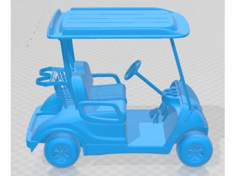 Yamaha Golf Car 2011 Printable 3D Print Model