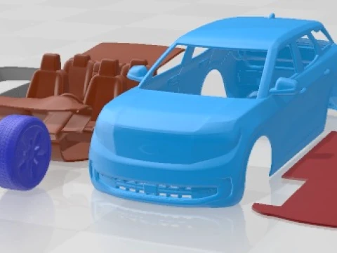 Explorer 2024 Printable Car Modèles 3D en vedette