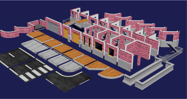 build 3D Model .c4d .max .obj .3ds .fbx .stl .blend 