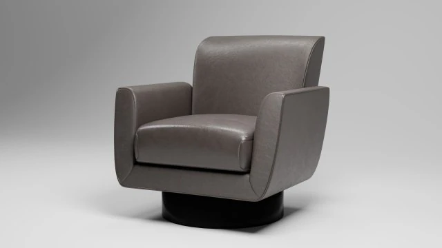 leather chair 3D Model .c4d .max .obj .3ds .fbx .stl .blend