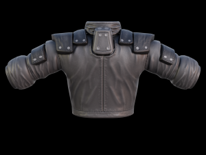 Motoko Kusanagi Jacket - Modelled on Tori base - VRChat Modello 3D