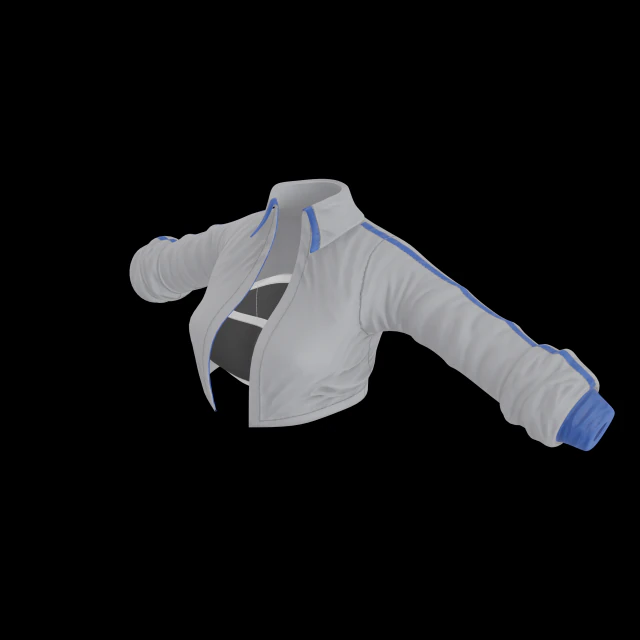 KDA All Out Seraphine Jacket VRChat - 3D Asset 3D Model .c4d .max .obj .3ds .fbx .stl .blend