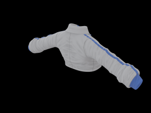 KDA All Out Seraphine Jacket VRChat - 3D Asset 3D मॉडल