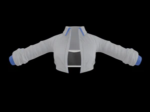 KDA All Out Seraphine Jacket VRChat - 3D Asset 3D Model