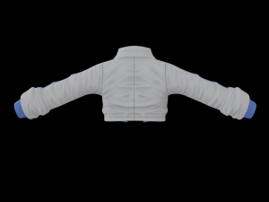 KDA All Out Seraphine Jacket VRChat - 3D Asset 3D मॉडल