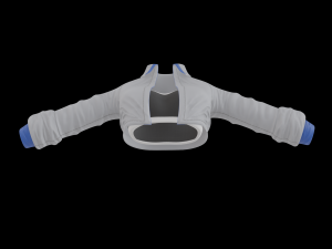 KDA All Out Seraphine Jacket VRChat - 3D Asset 3D मॉडल