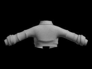 KDA All Out Seraphine Jacket VRChat - 3D Asset 3D मॉडल