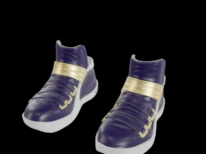 Sapatos KDA Akali - VRChat - Ativo 3D Modelo 3D