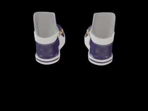 KDA Akali Shoes - VRChat - 3D Asset Model 3D