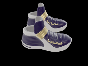 KDA Akali Shoes - VRChat - 3D Asset Model 3D